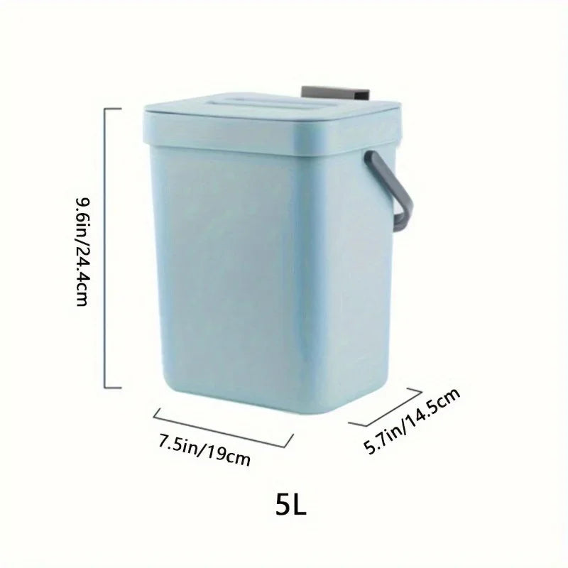 Small Countertop Compost Bin with Lid,Odor-Free Food Scrap Container