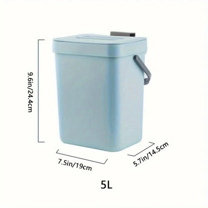 Small Countertop Compost Bin with Lid,Odor-Free Food Scrap Container