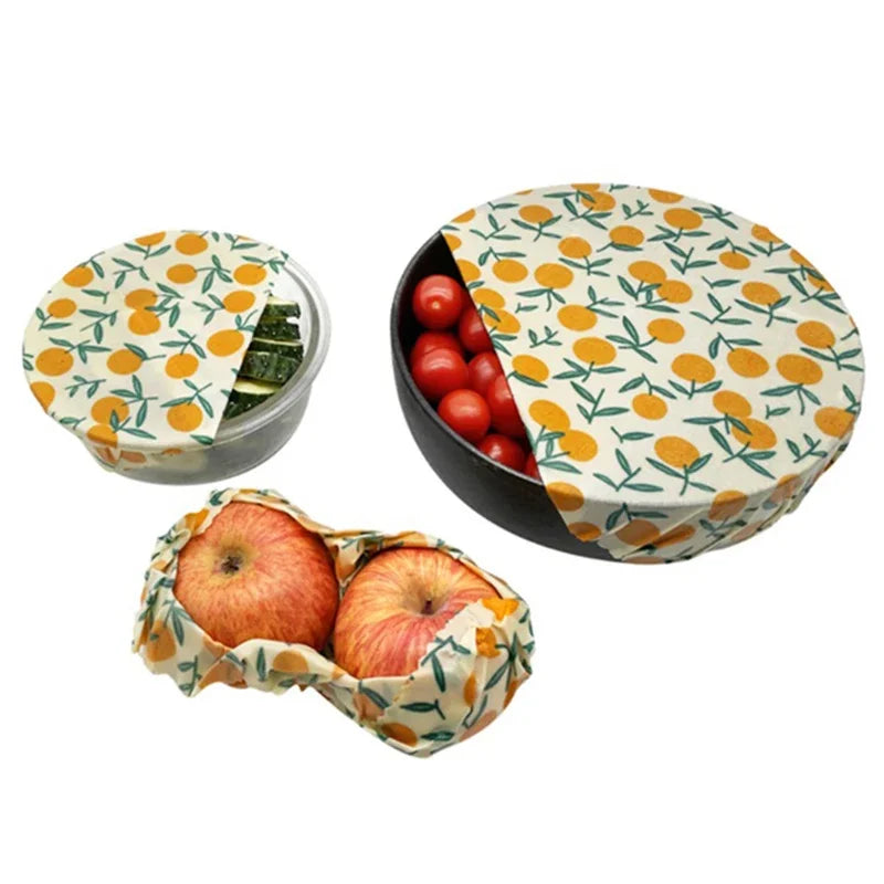 Reusable Beeswax Food Wrap Eco Friendly Kitchen Packaging Paper