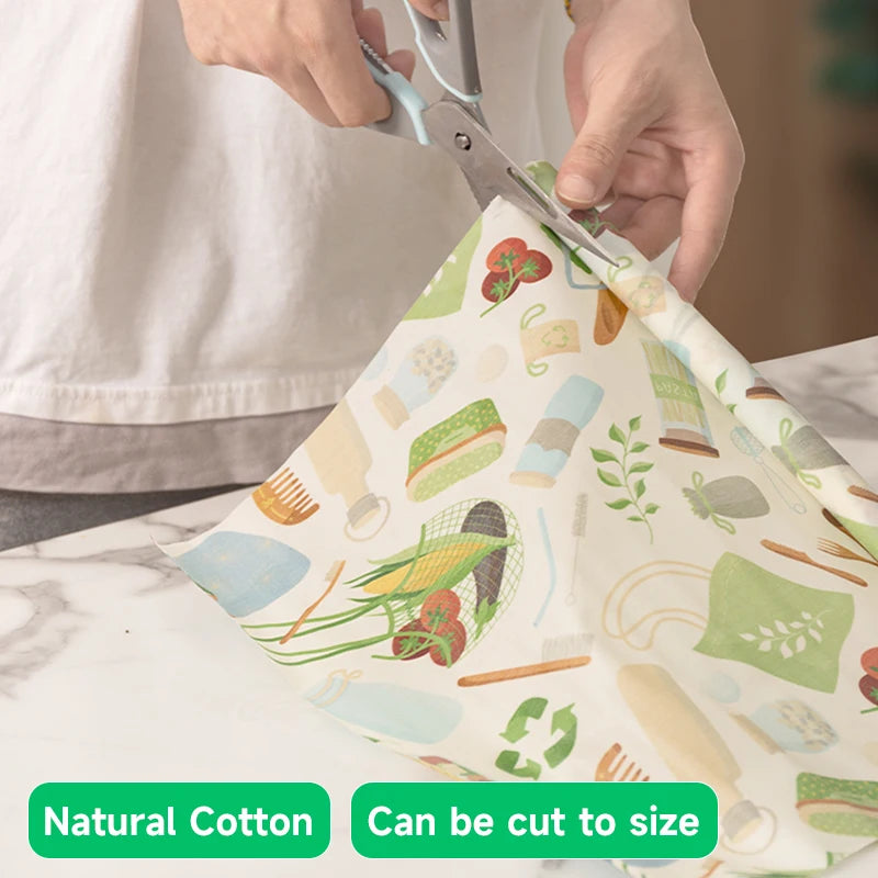 Reusable Beeswax Wrap Roll, Eco-Friendly