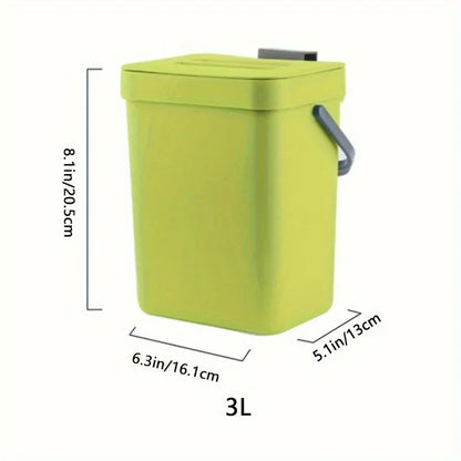 Small Countertop Compost Bin with Lid,Odor-Free Food Scrap Container