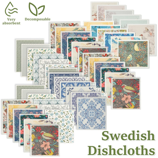 Swedish reusable dish towels